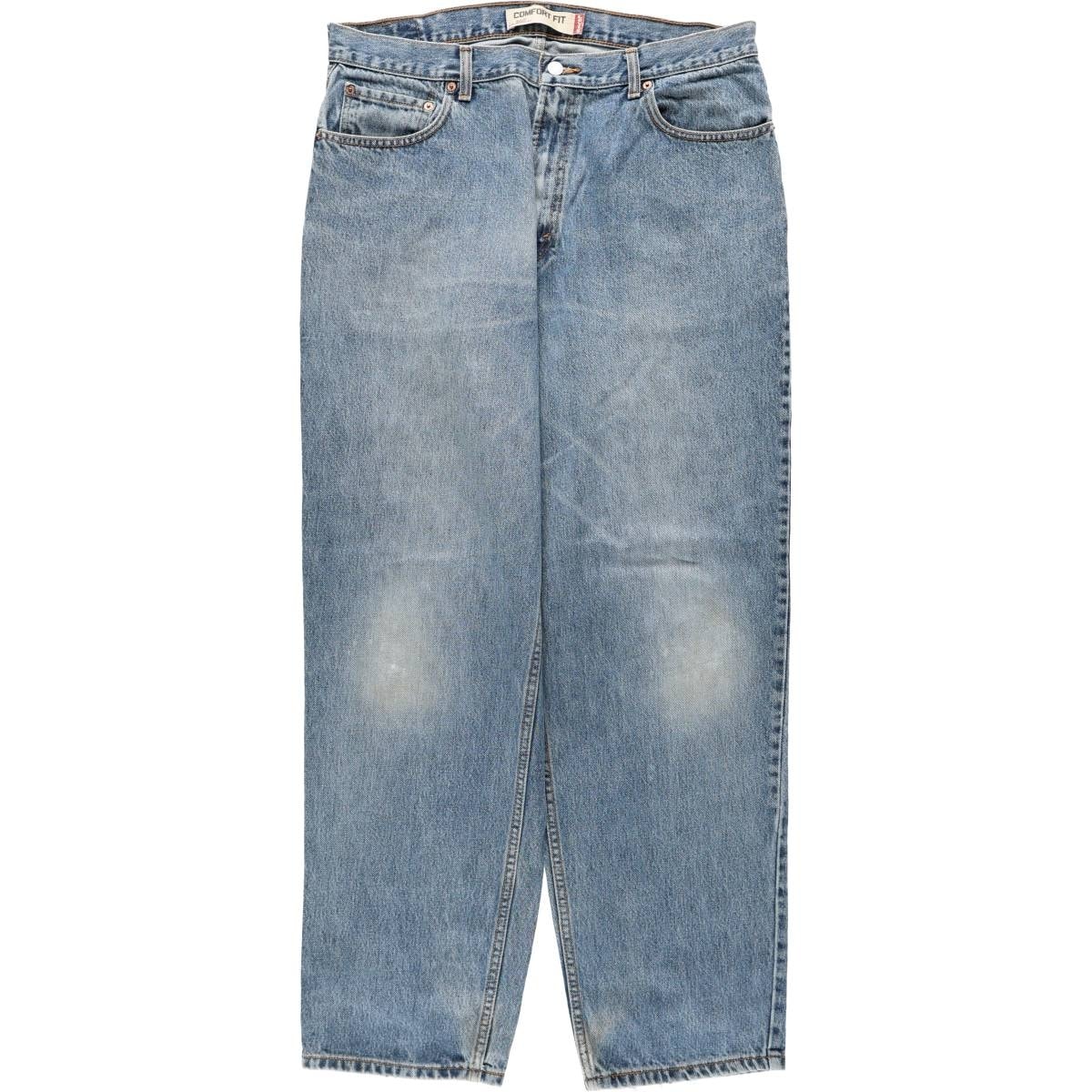 古着 00年代 リーバイス Levi's 550 COMFORT FIT テーパードデニムパンツ メンズw37相当/eaa681457
