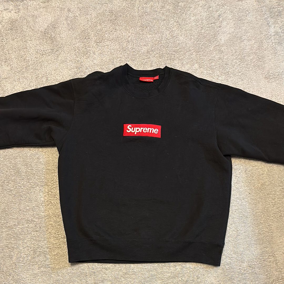 Supreme Box Logo Crewneck "Black" (22FW)