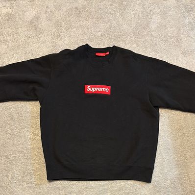Supreme Box Logo Crewneck "Black" (22FW)