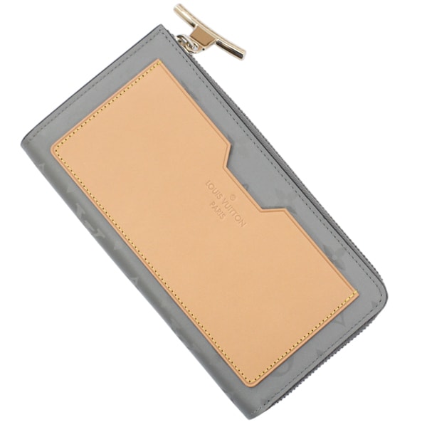 【新品・未使用】ルイヴィトン L字長財布 ポルトフォイユ・コスモス モノグラム・チタニウム 限定 L字ラウンドファスナー M63237 メンズ ロングウォレット プレゼント ブランド財布 おしゃれ ビトン ブランド LOUIS VUITTON