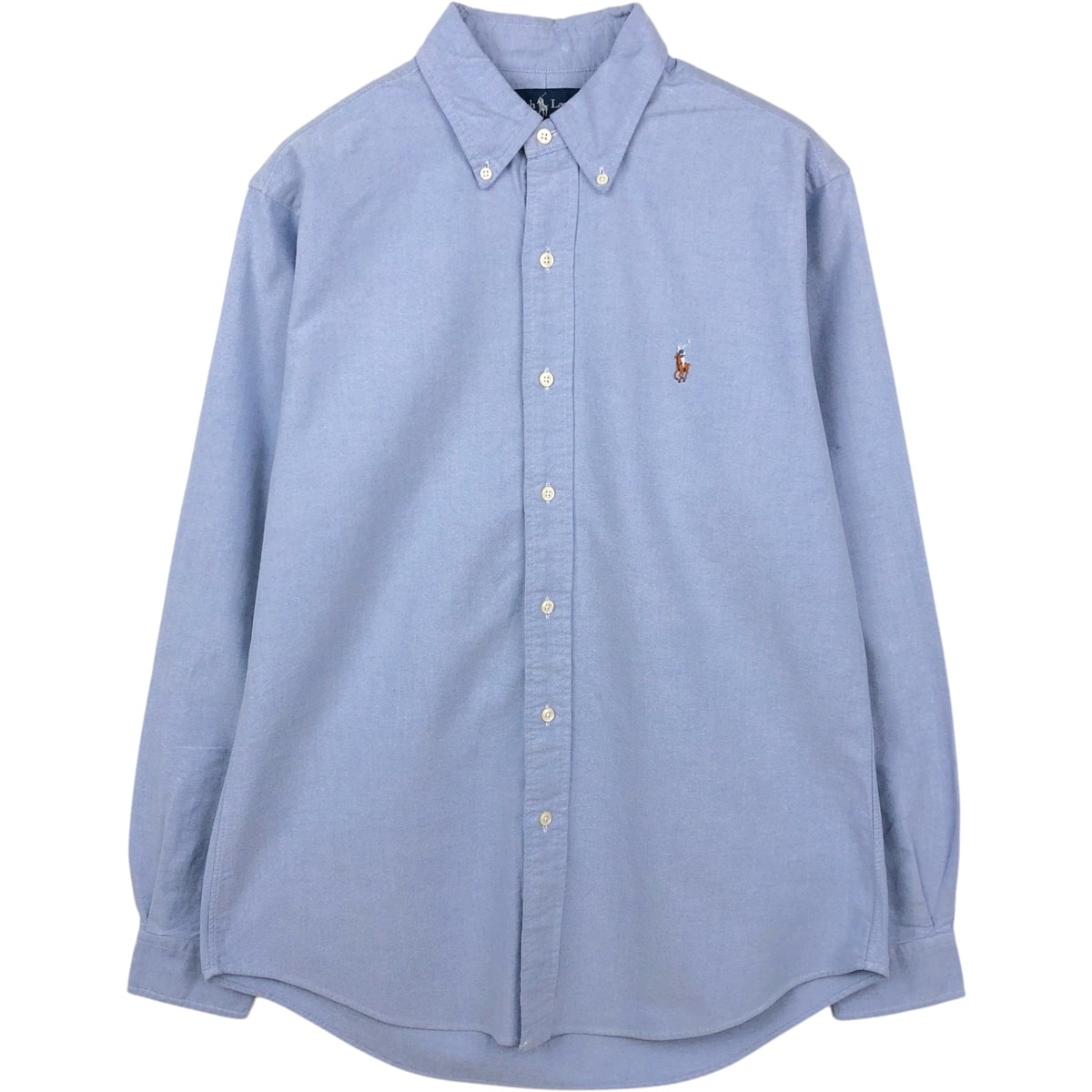 古着 ラルフローレン Ralph Lauren CUSTOM FIT 長袖 ボタンダウンシャツ メンズM相当/eaa678193