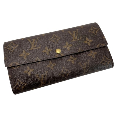 ☆☆LOUIS VUITTON ルイヴィトン ポシェットポルトモネクレディ M61725 ブラウン 長財布