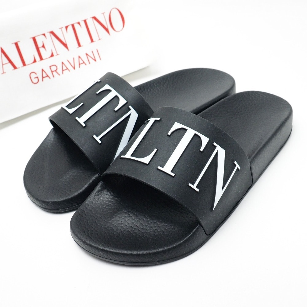 ■美品■Valentino ヴァレンチノ サンダル サイズ40 スライドサンダル シャワーサンダル ブランド古着【中古】20260417/RA8345