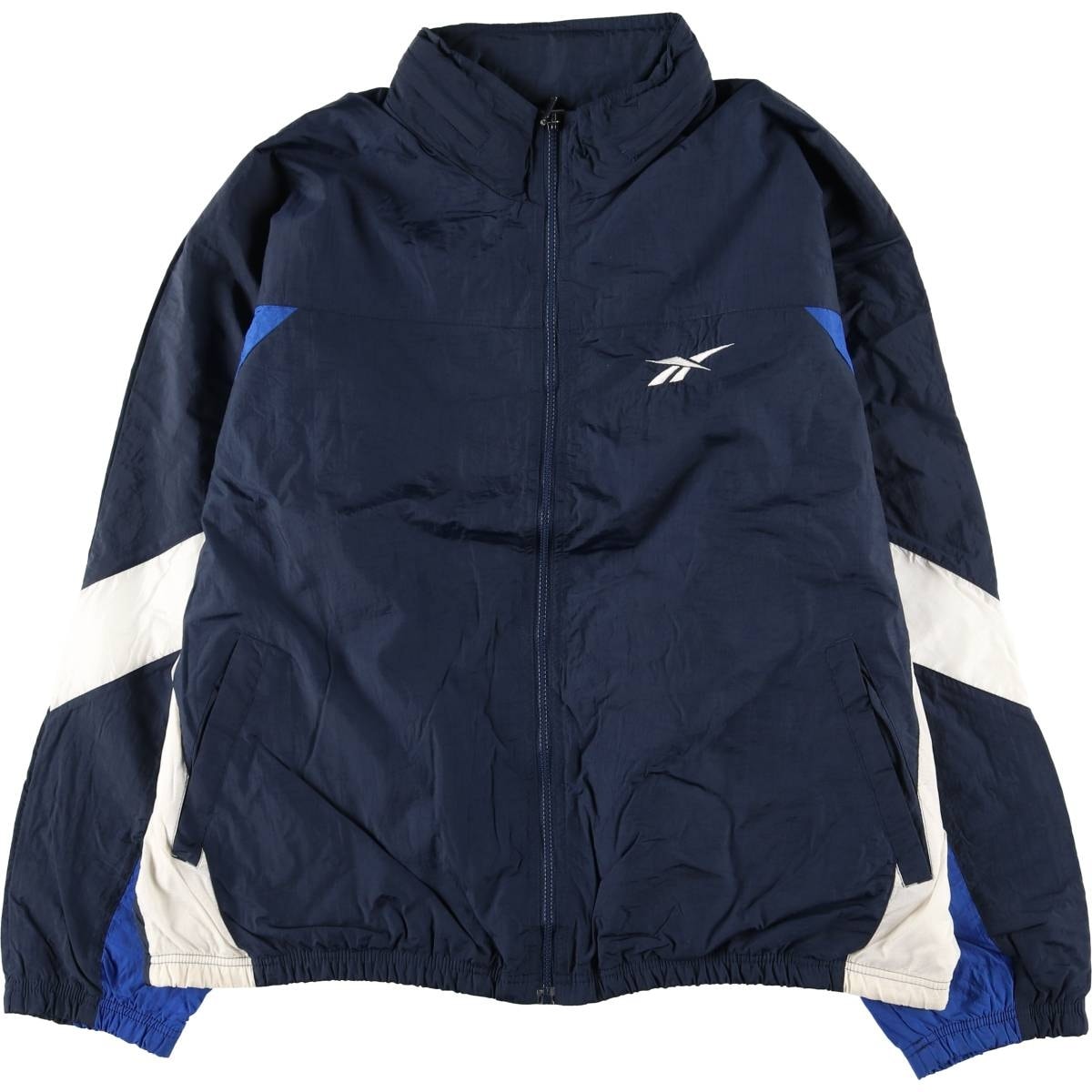古着 リーボック Reebok バックロゴ ナイロンジャケット メンズXXL相当/eaa459260