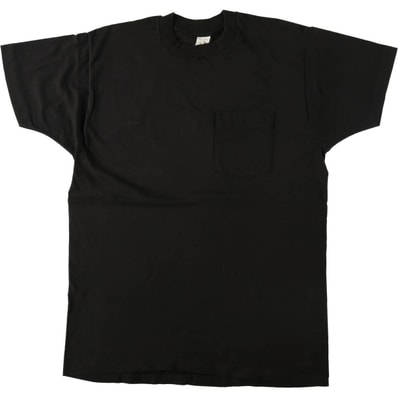 古着 90年代 フルーツオブザルーム FRUIT OF THE LOOM 無地ポケットTシャツ USA製 メンズXL相当 ヴィンテージ/eaa646099