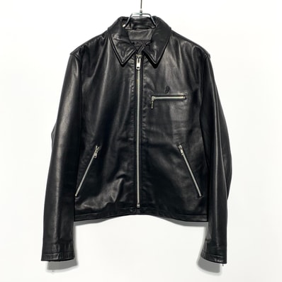 Stussy Leather Bing Jacket "Black"