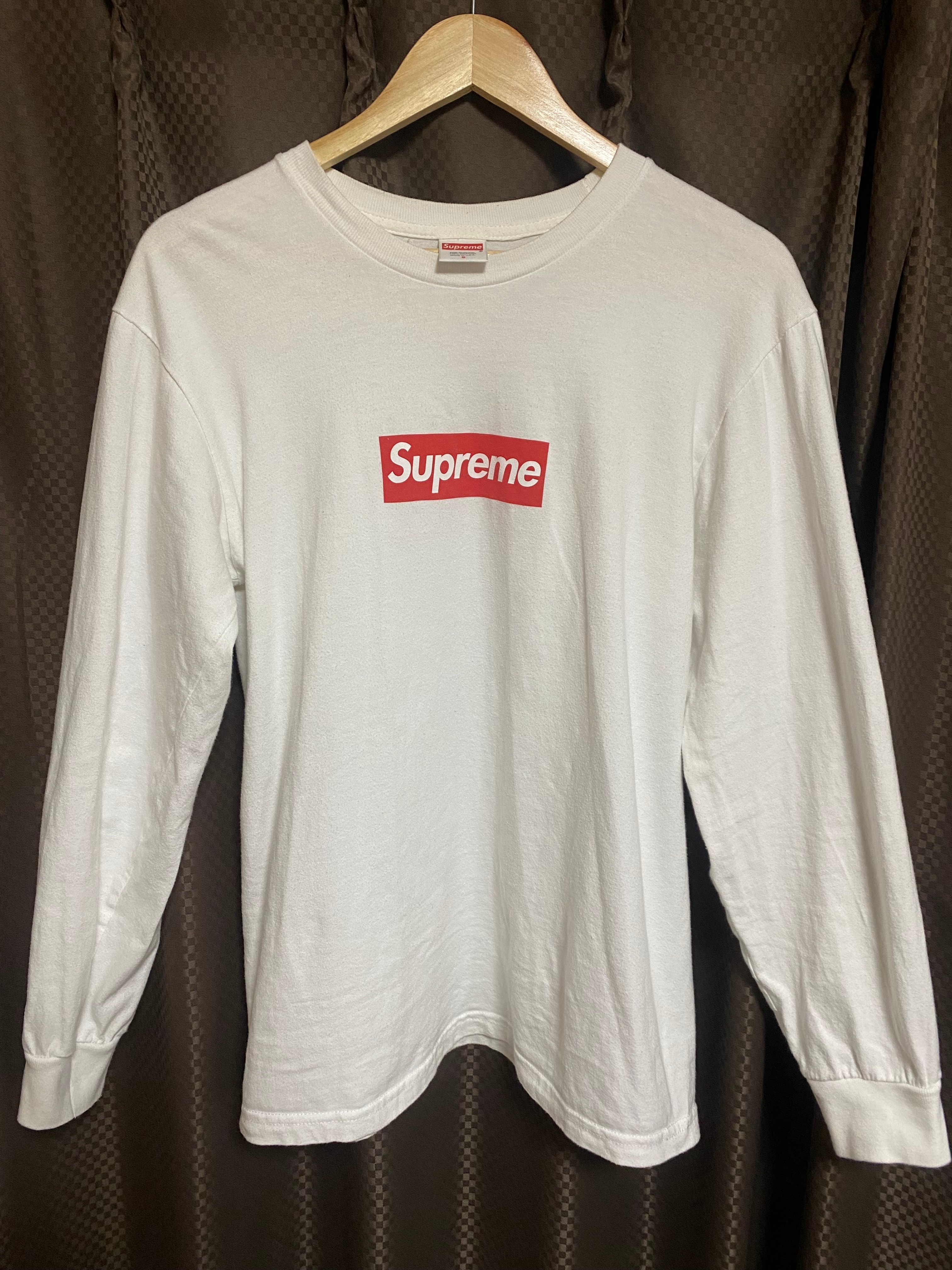 Supreme Box Logo L/S Tee "White"