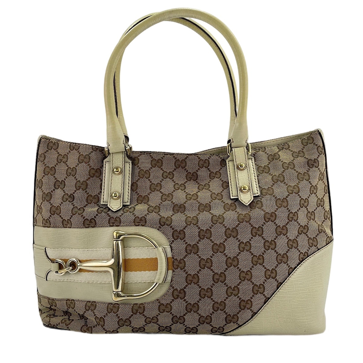 グッチ GUCCI GGキャンバス ハンドバッグ【中古】
