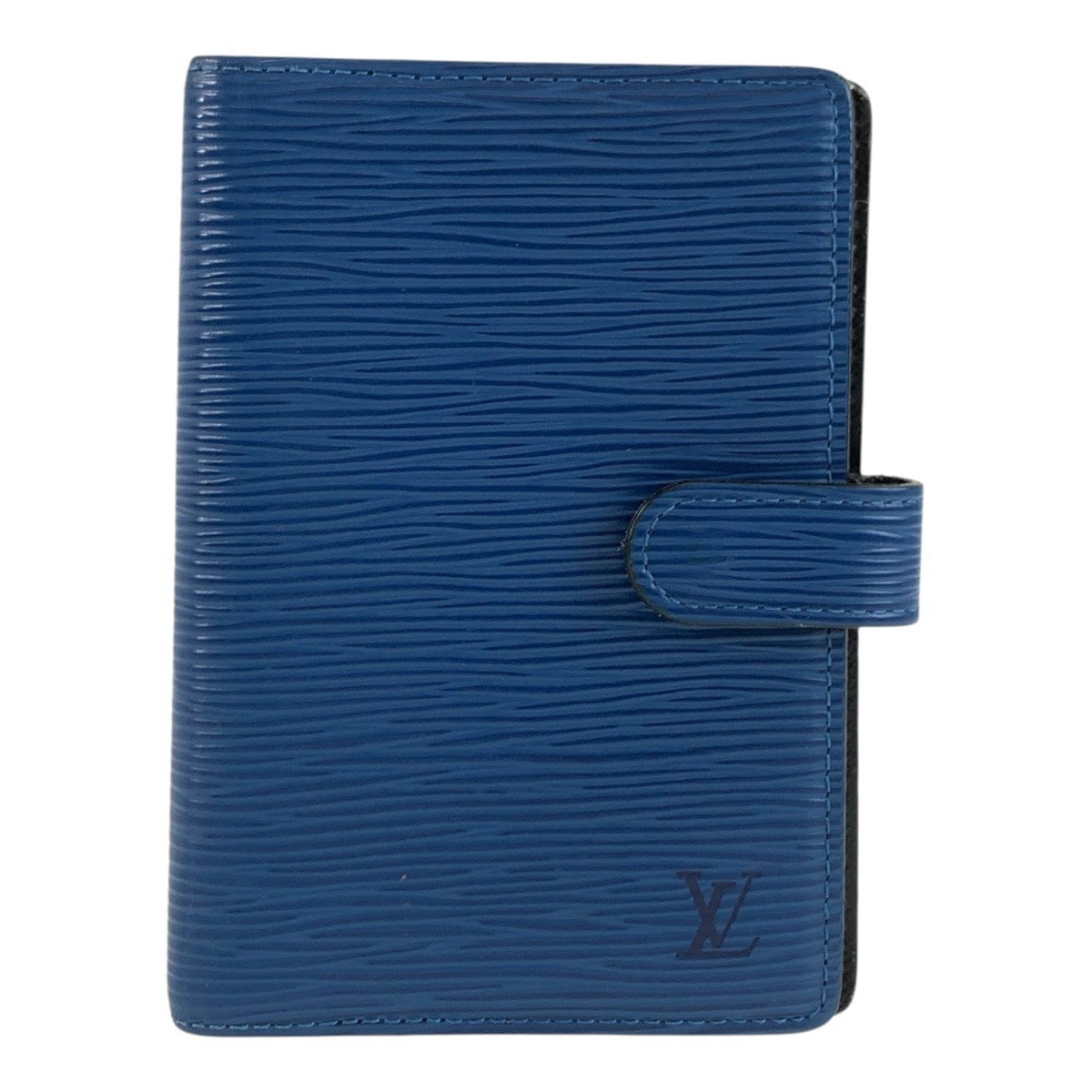 LOUIS VUITTON ルイヴィトン エピ アジェンダPM ブルー レザー 手帳カバー 男女兼用 603415 【中古】
