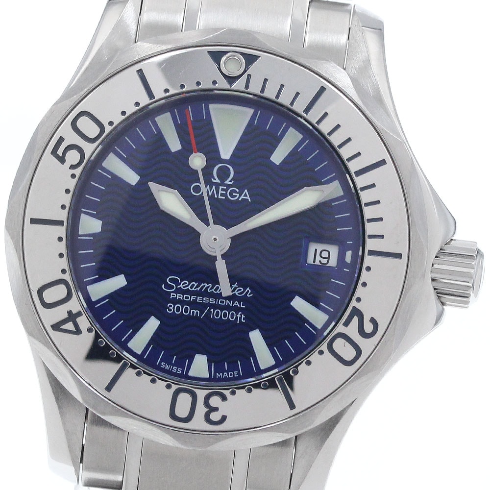 ☆美品 オメガ シーマスター300m 2285.80 レディース 【中古】