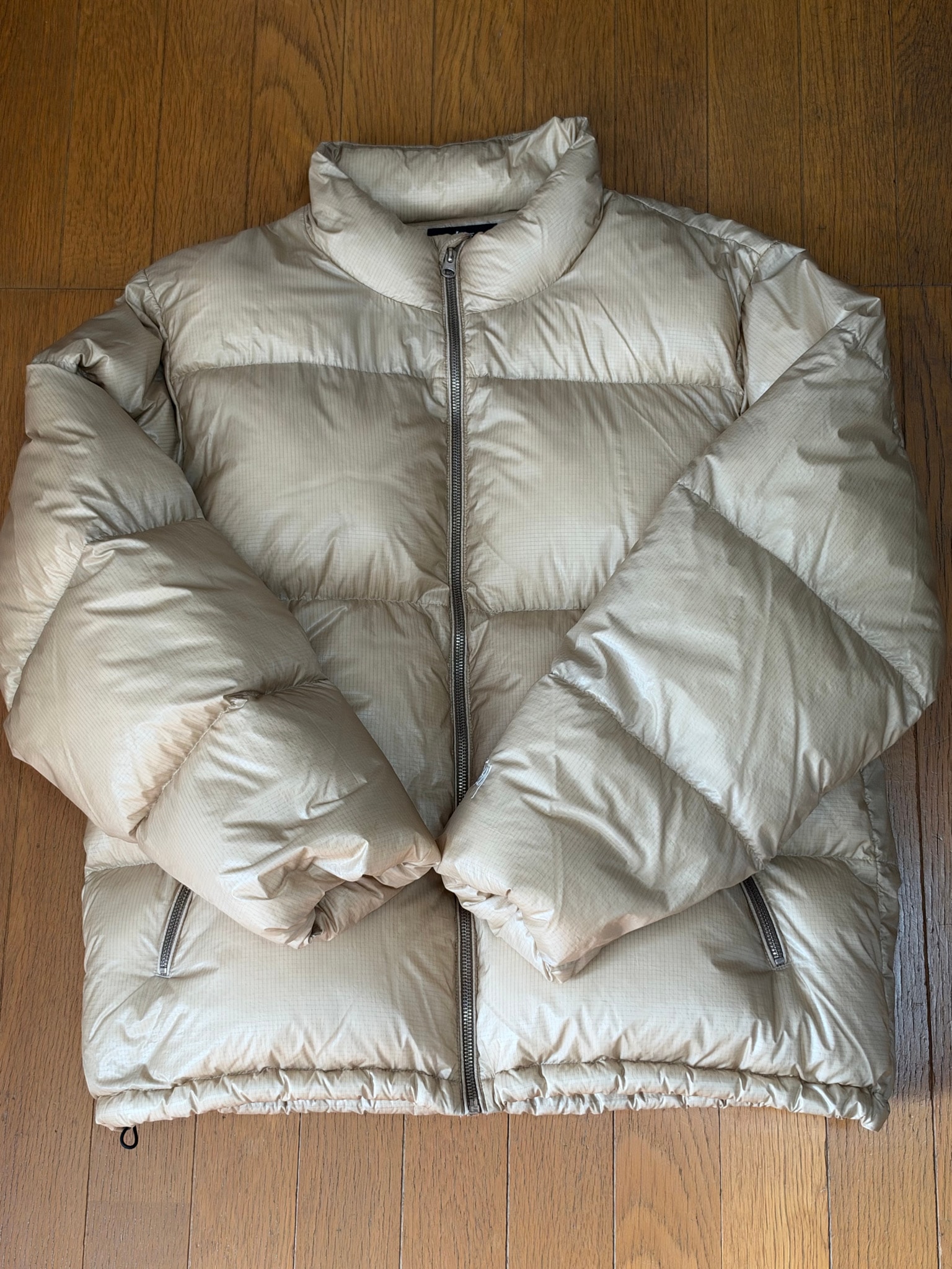 Stussy Down Puffer Parachute Ripstop "Coyote"