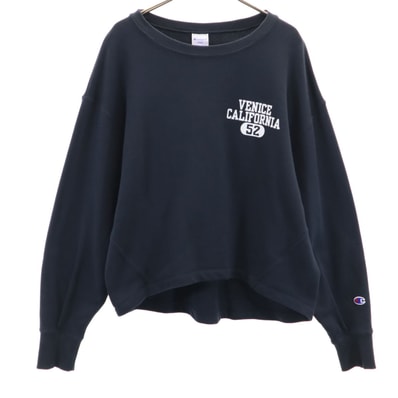 Champion チャンピオン 長袖 スウェット トレーナー F ネイビー