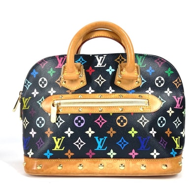 ルイヴィトン LOUIS VUITTON アルマPM M40444 モノグラムマルチカラー カバン トートバッグ ハンドバッグ モノグラムマルチカラーキャンバス ノワール ブラック