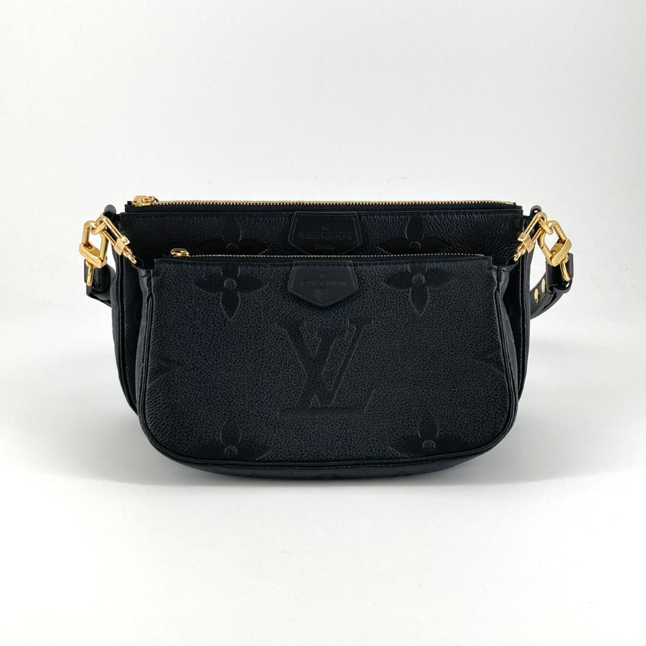 LOUIS VUITTON(ルイ・ヴィトン) ミュルティ ポシェット アクセソワ―ル M80399 ショルダーバッグ ノワール