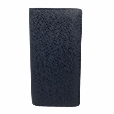 【6dd5234】ルイヴィトン 長財布 タイガ ポルトフォイユブラザ M30502 ブルーマリーヌ【中古】メンズ