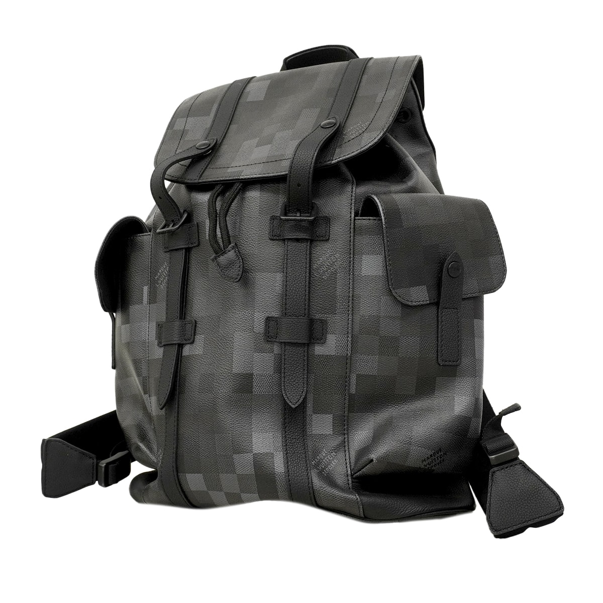 ★最終価格★SALE【6fa0792】ルイヴィトン リュック・デイパック ダモフラージュ クリストファーMM M14952 ブラック【中古】メンズ