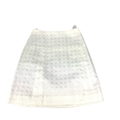 ルイヴィトン LOUIS VUITTON モノグラム ロゴ アパレル ボトムス スカート コットン ホワイト