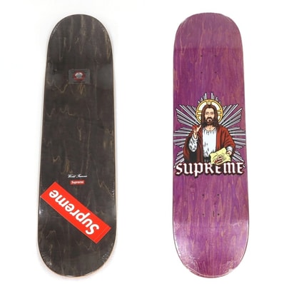 【中古】【未使用】シュプリーム Supreme 2024年秋冬 Blood and Body Skateboard スケートボード デッキ スケボー パープル【サイズ8.25×32】【メンズ】