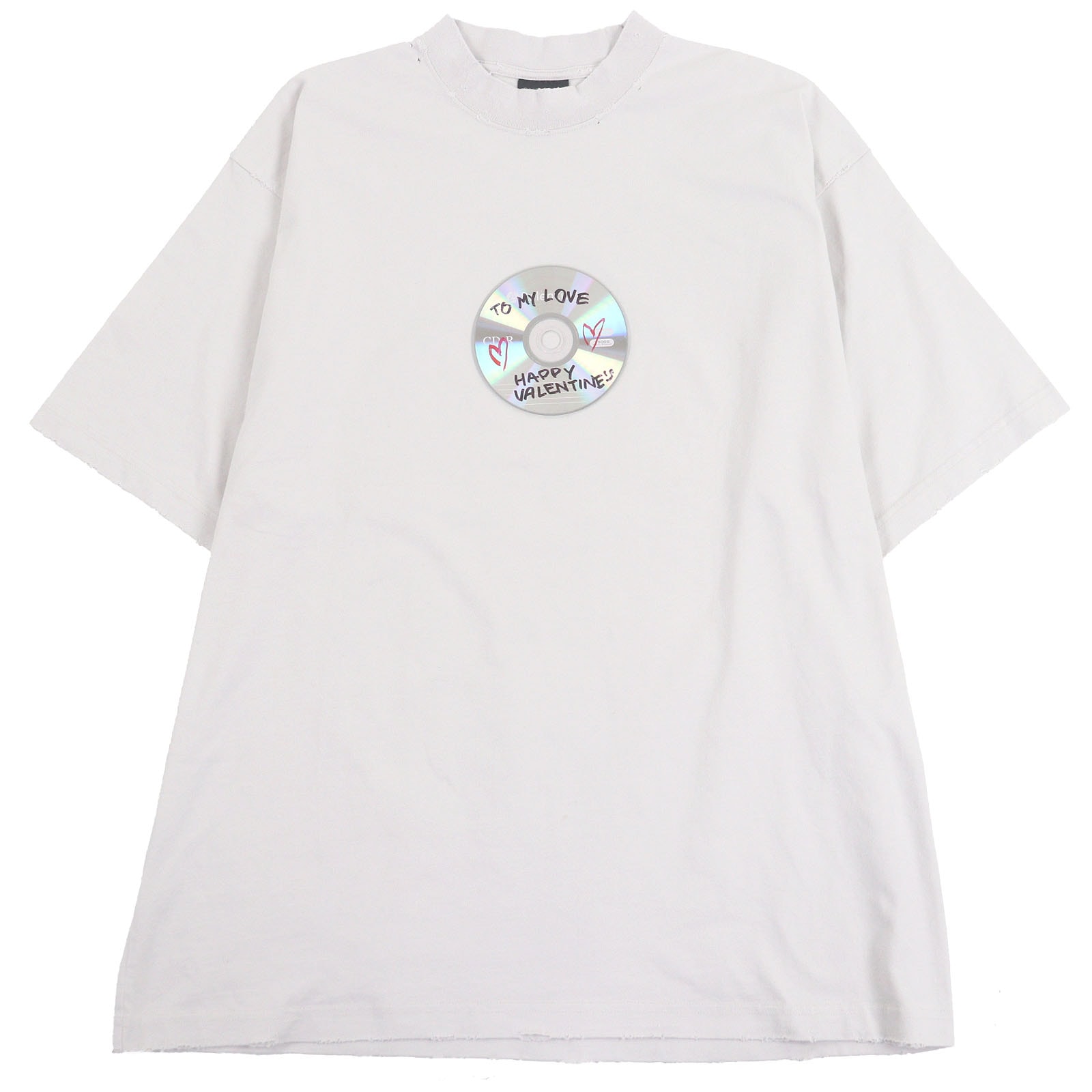 極美品 バレンシアガ 半袖Tシャツ グレー系 メンズ L 764235