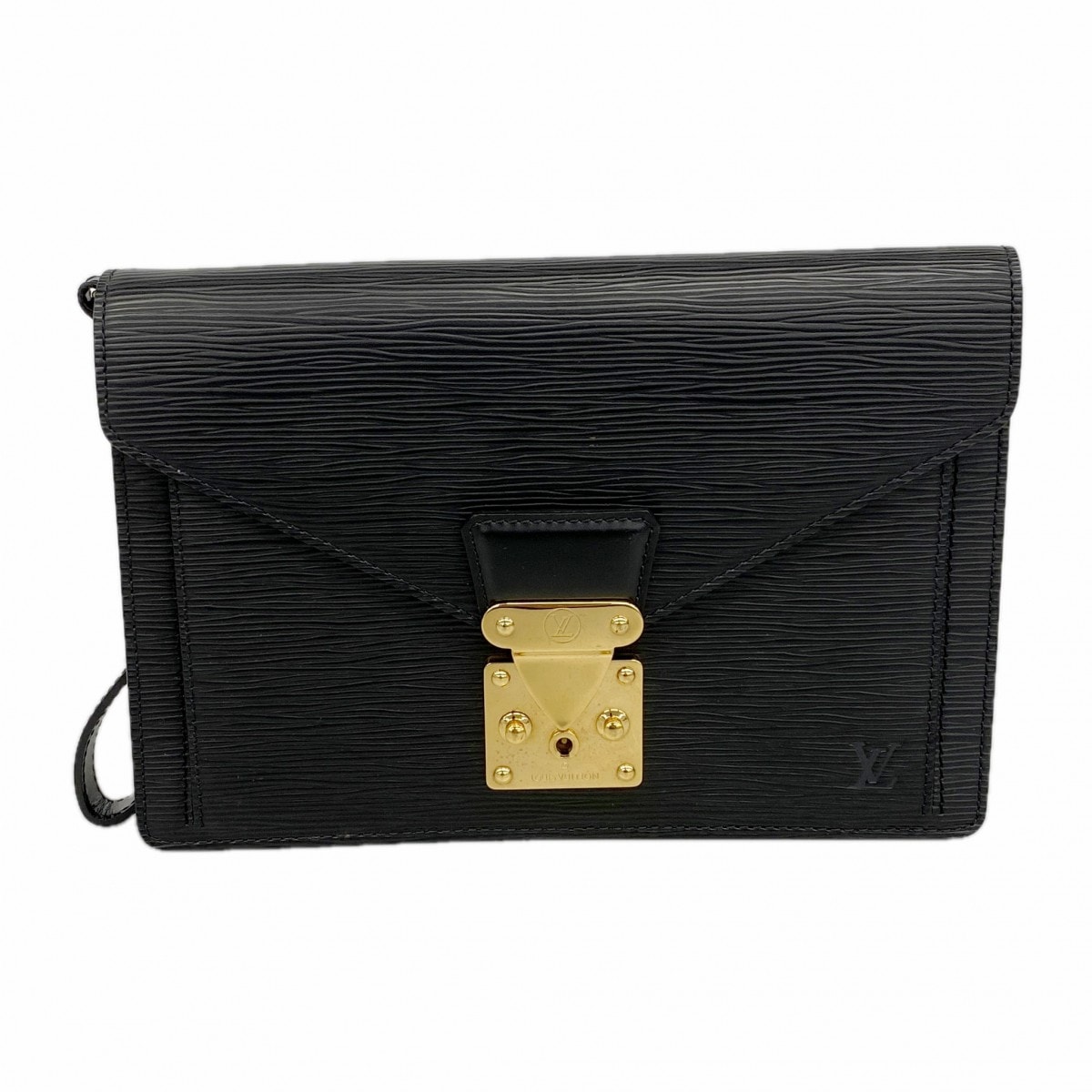 ★SALE【6fd5792】ルイヴィトン クラッチバッグ エピ ポシェットセリエドラゴンヌ M52612 ノワール【中古】メンズ