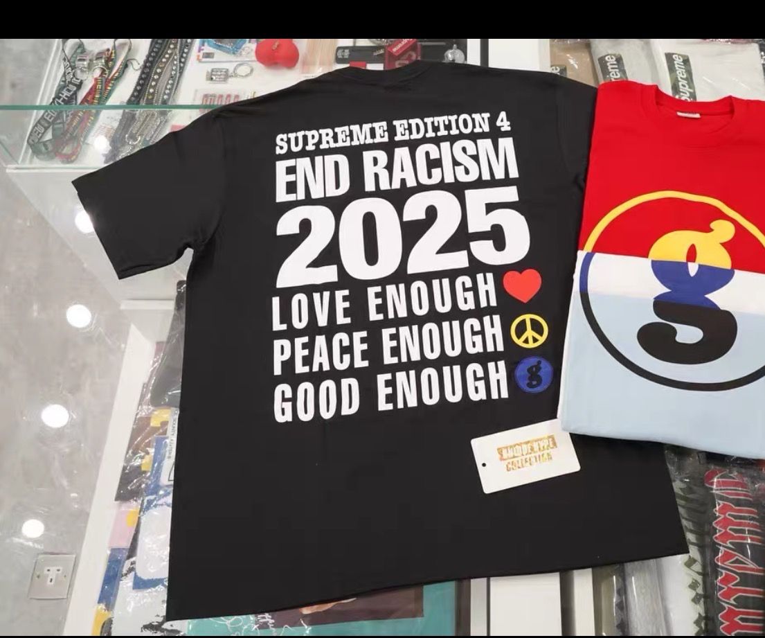 Supreme x GOODENOUGH End Racism Tee 