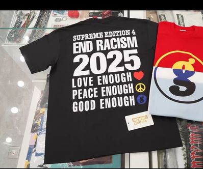 Supreme x GOODENOUGH End Racism Tee Supreme x GOODENOUGH End Racism Tee