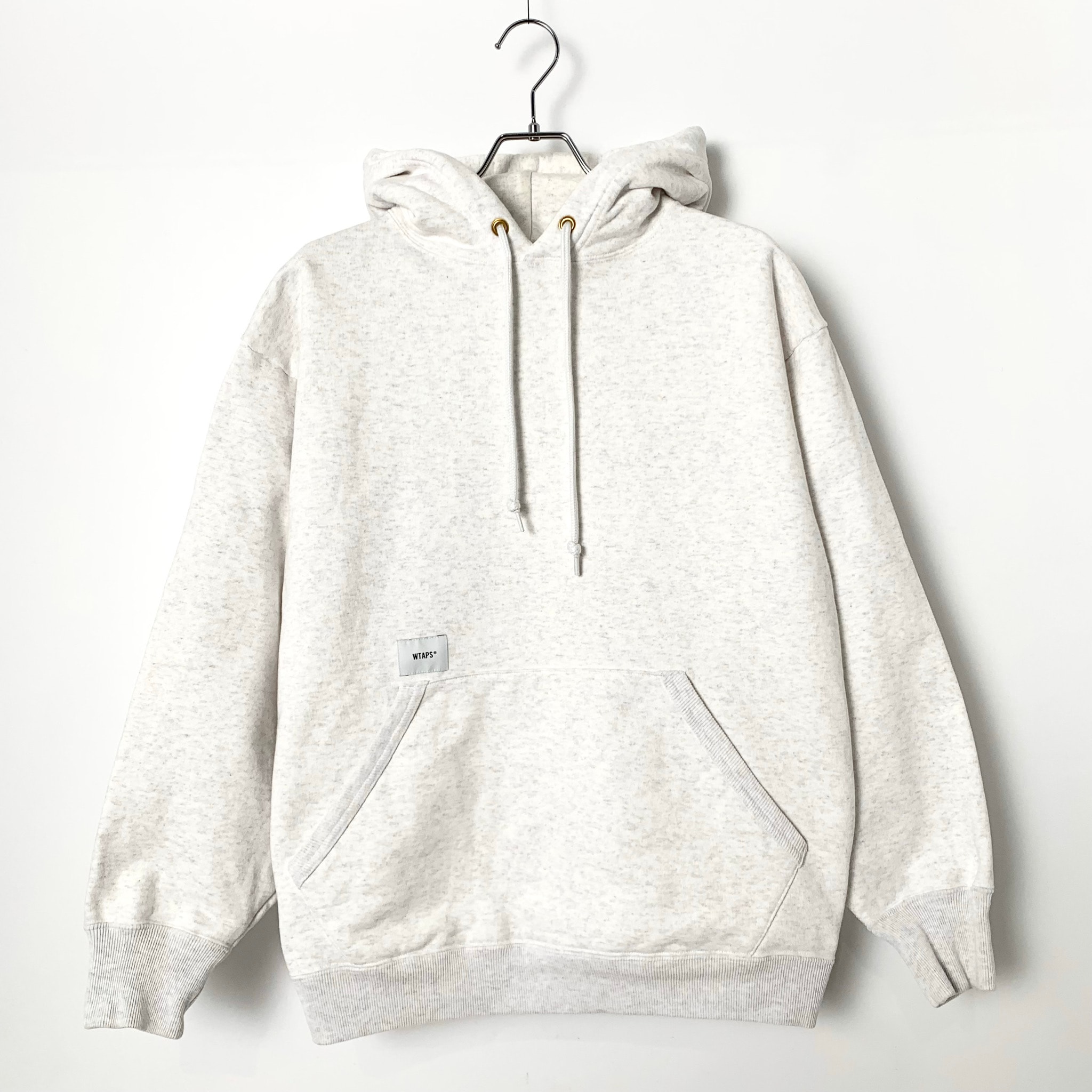 WTAPS SIGN-YD / Hoody / Cotton "Light Gray"
