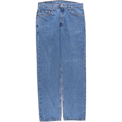 古着 00年代 リーバイス Levi's 505 REGULAR FIT STRAIGHT LEG テーパードデニムパンツ メンズw33相当/eaa571265