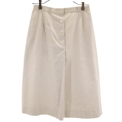 Burberrys バーバリーズ 90s オールド ミディ丈 フロントボタン スカート ベージュ系
