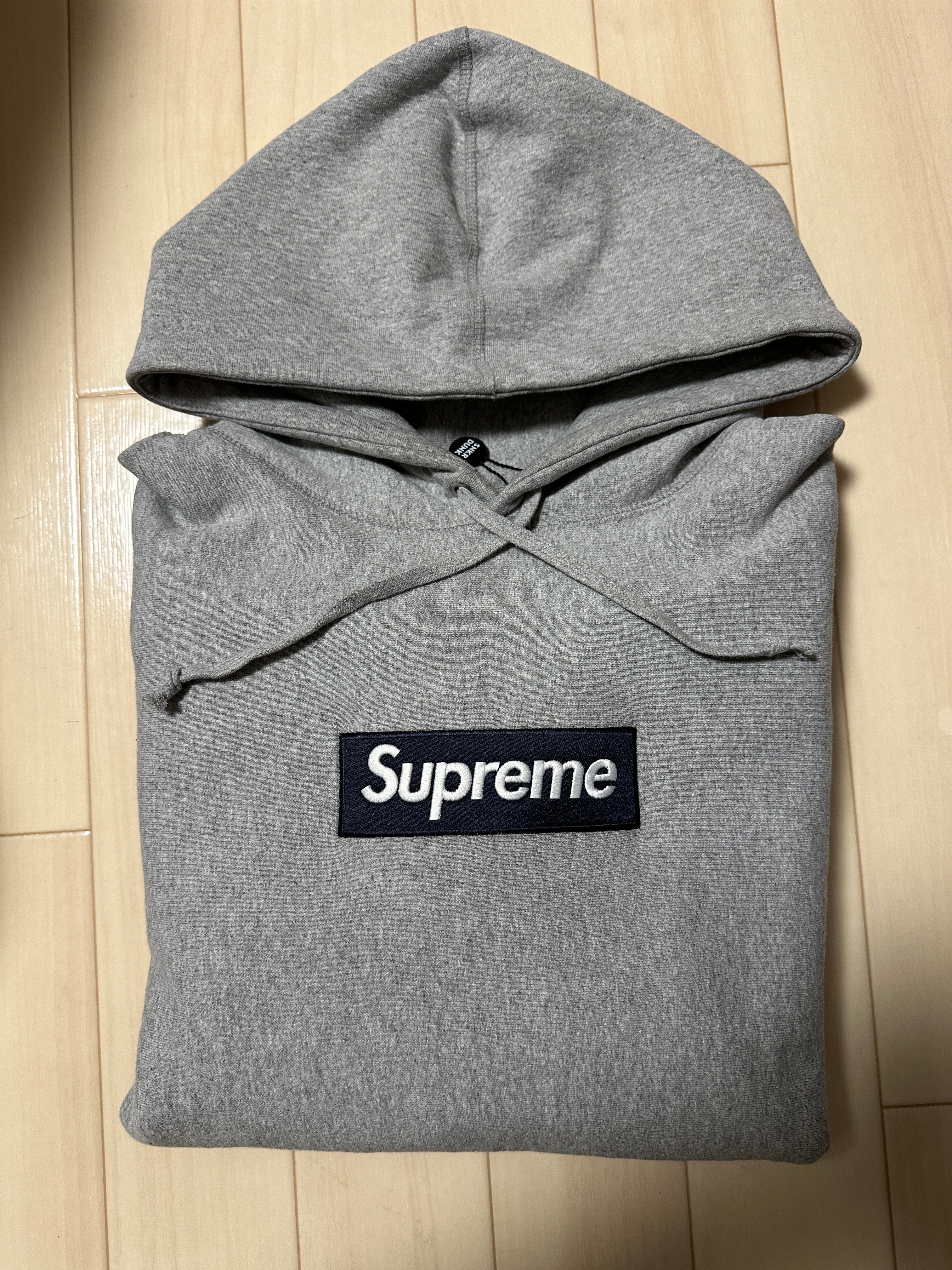 Supreme Box Logo Hooded Sweatshirt (25FW) "Heather Grey"