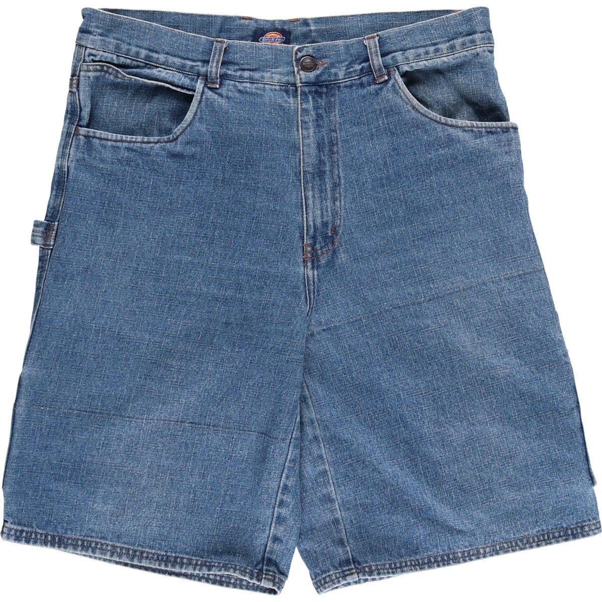 古着 ディッキーズ Dickies デニムペインターショーツ ハーフパンツ メンズw34相当/eaa614108