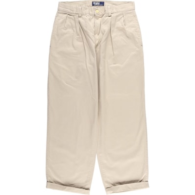 古着 ラルフローレン Ralph Lauren POLO by Ralph Lauren チノパンツ メンズw32相当/eaa477370