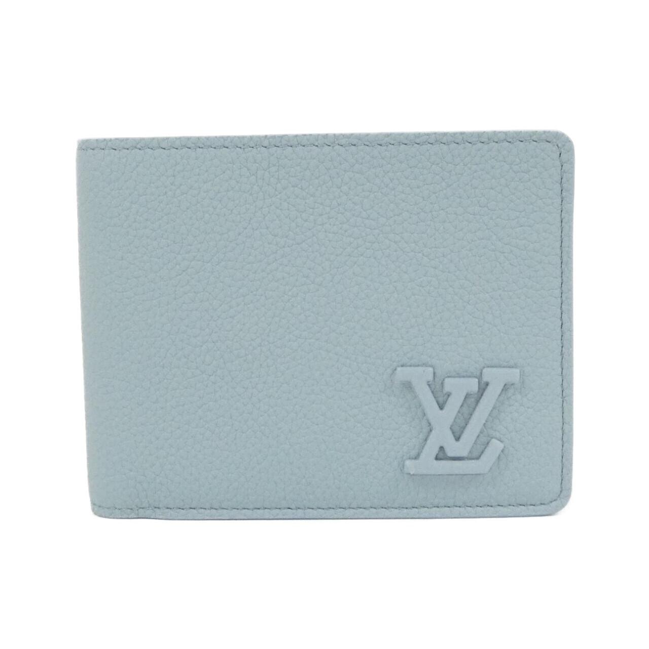 ルイヴィトン LVアエログラム ポルトフォイユ ミュルティプル M82808 札入れ