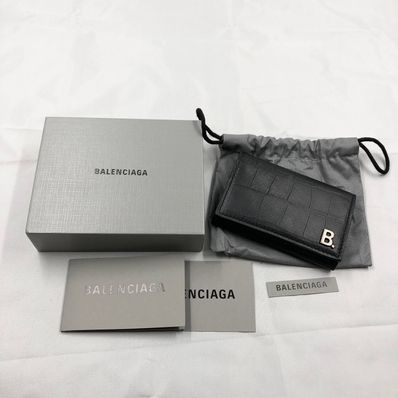 BALENCIAGA Cash Mini Wallet "Black"