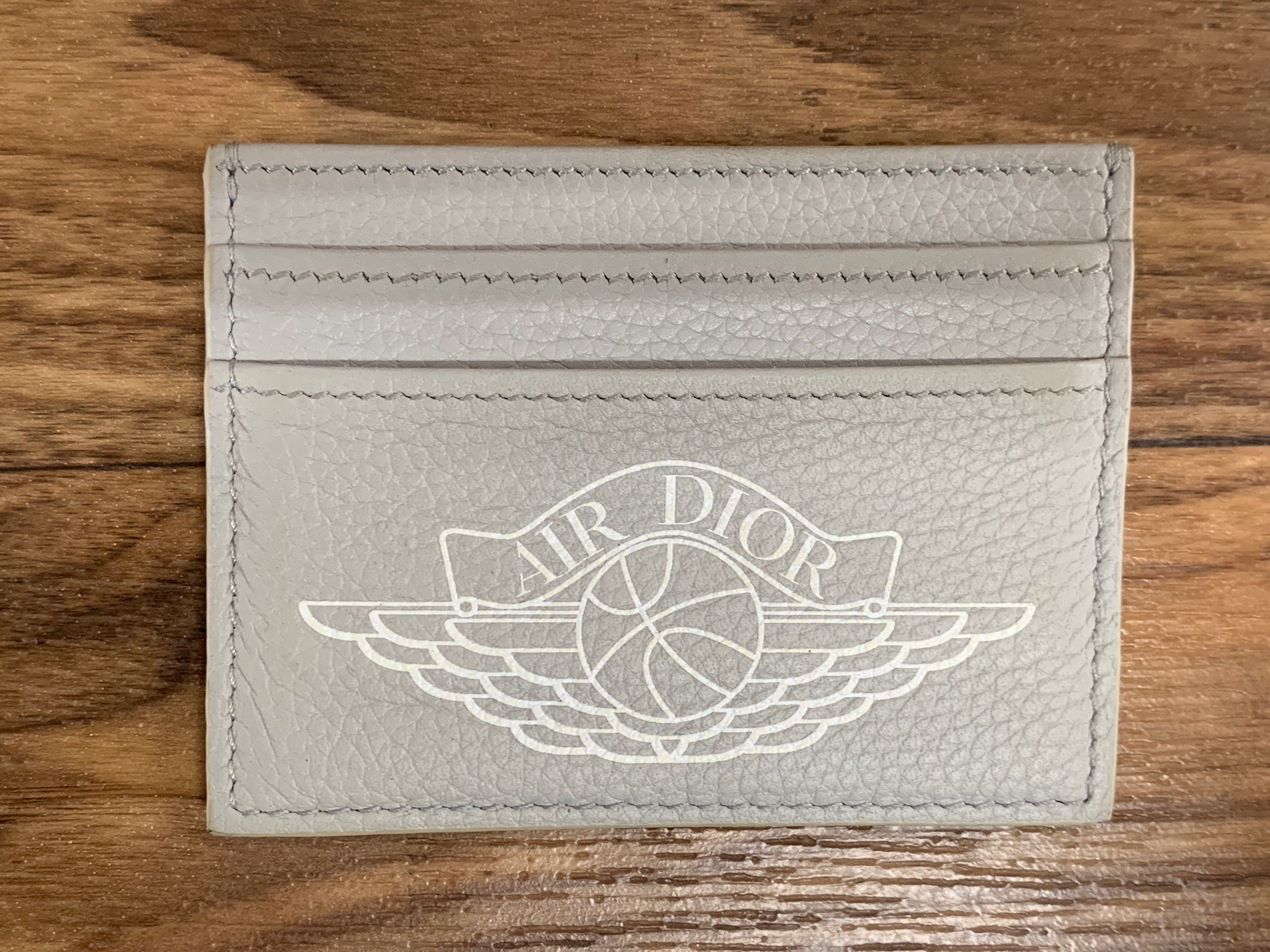 Dior x Air Jordan Wings Logo Card Holder