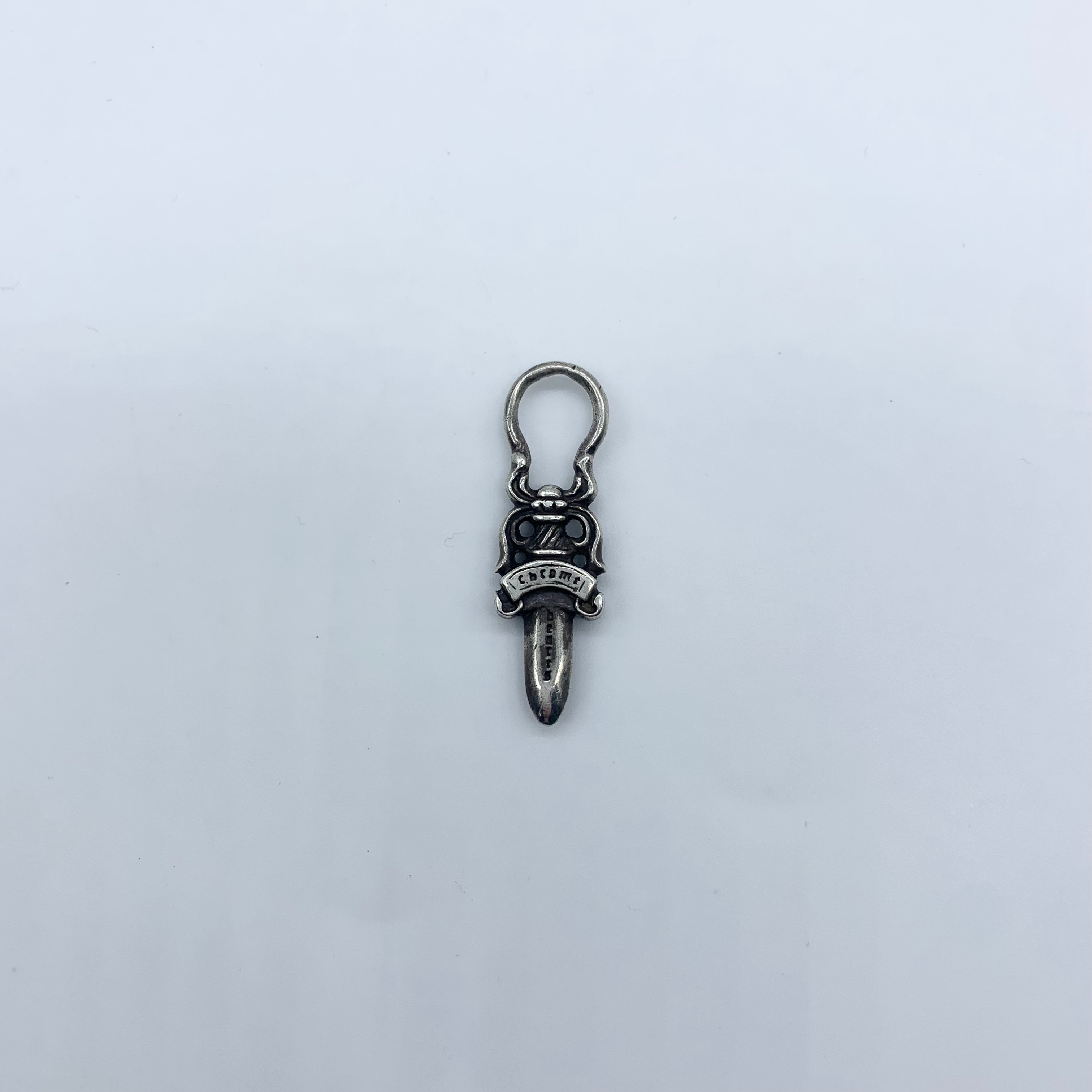 Chrome Hearts #5 Dagger Charm Zip 2 "Silver"