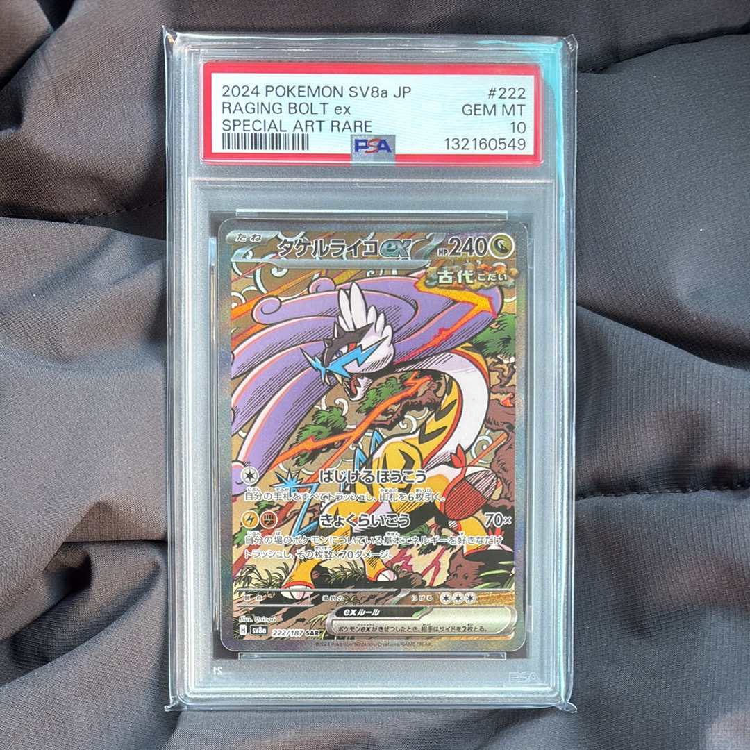 タケルライコex SAR [SV8a 222/187](ハイクラスパック「テラスタルフェスex」)