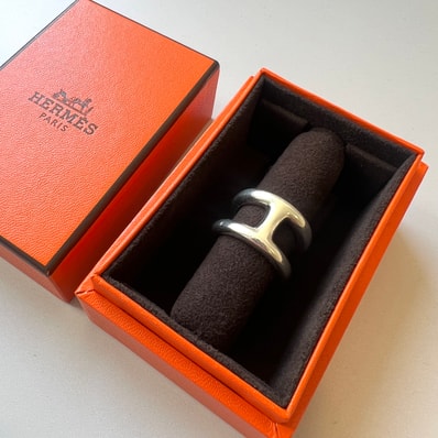 Hermes Osmose Ring GM "Silver"