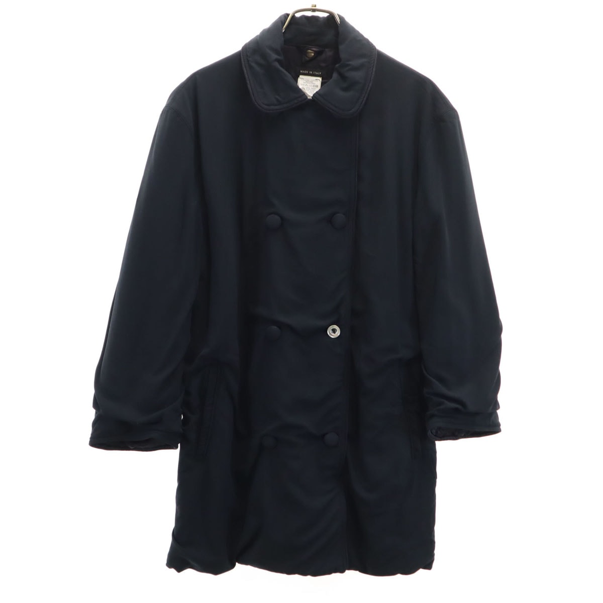 GIORGIO ARMANI ジョルジオアルマーニ 90s イタリア製 オールド コート 40 ネイビー