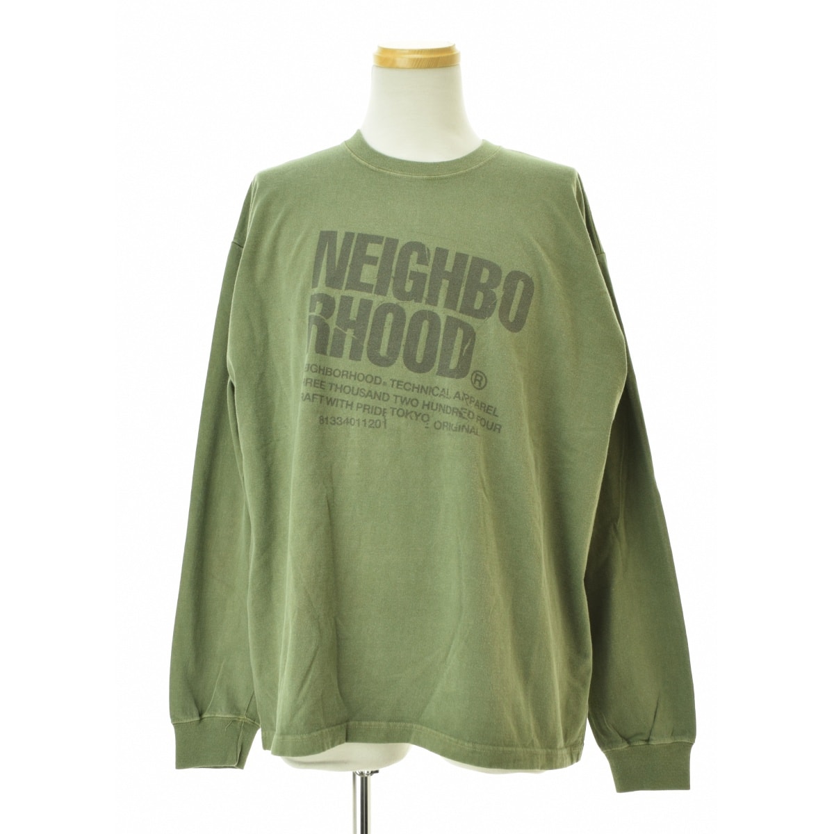 NEIGHBORHOOD NH . Tee LS-11 "Olive Drab"