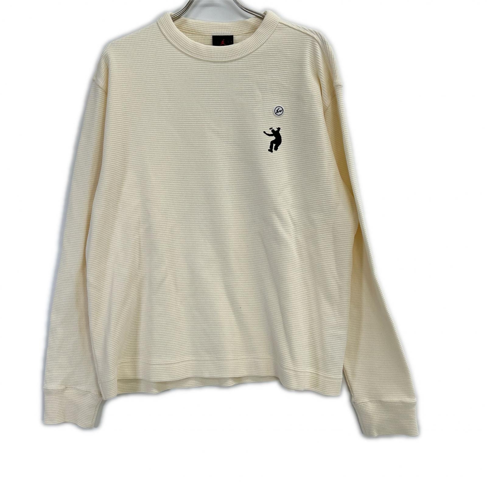ナイキ Nike Jordan x FRAGMENT x UNION white Thermal T M