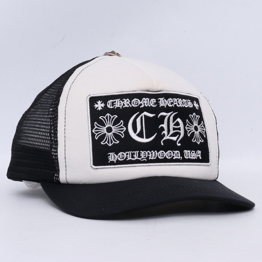 Chrome Hearts Trucker Cap CH "Black/White"