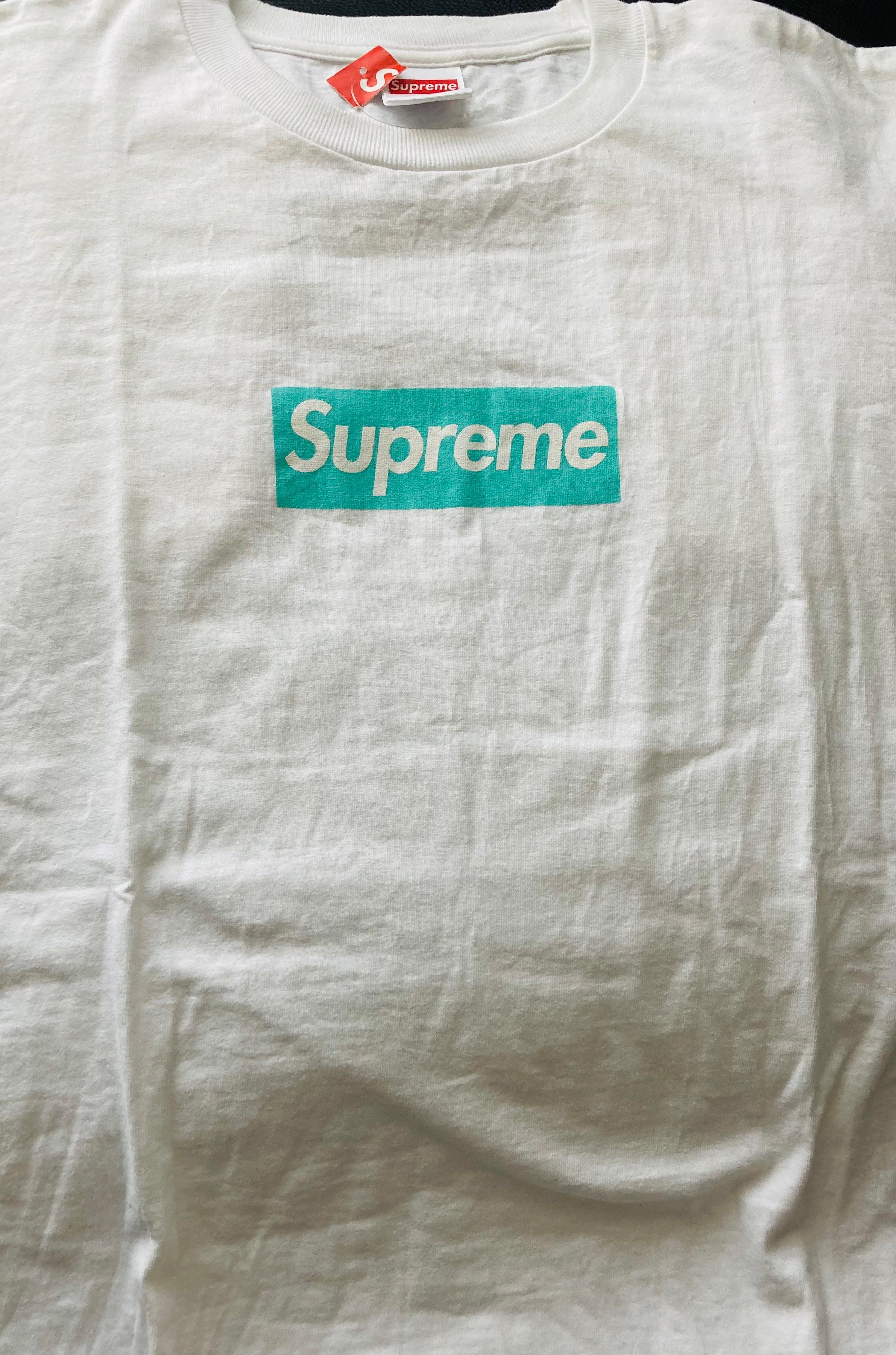 Supreme / Tiffany & Co. Box Logo Tee "White"