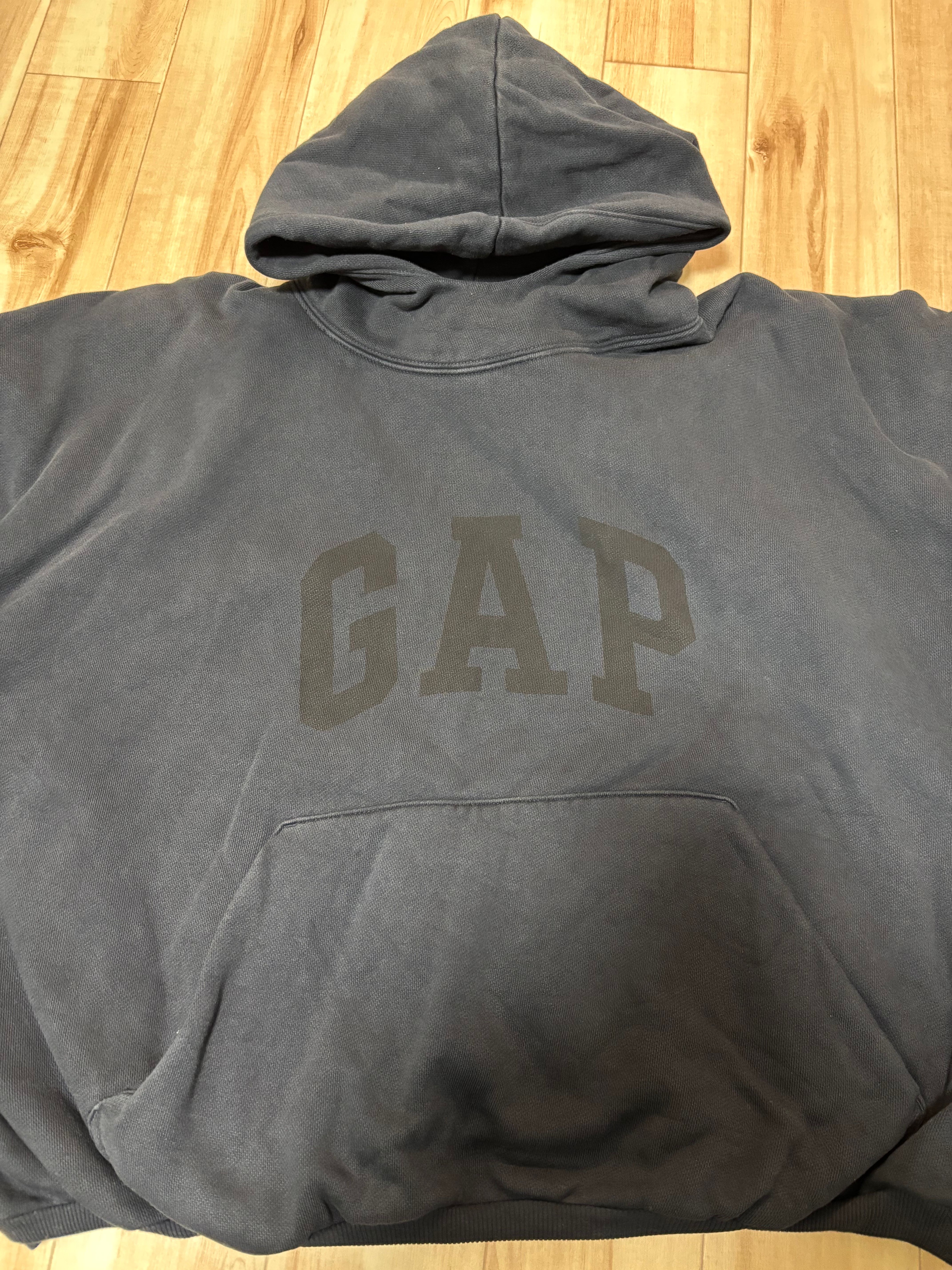 YEEZY GAP Dove Hoodie "Washed Black"