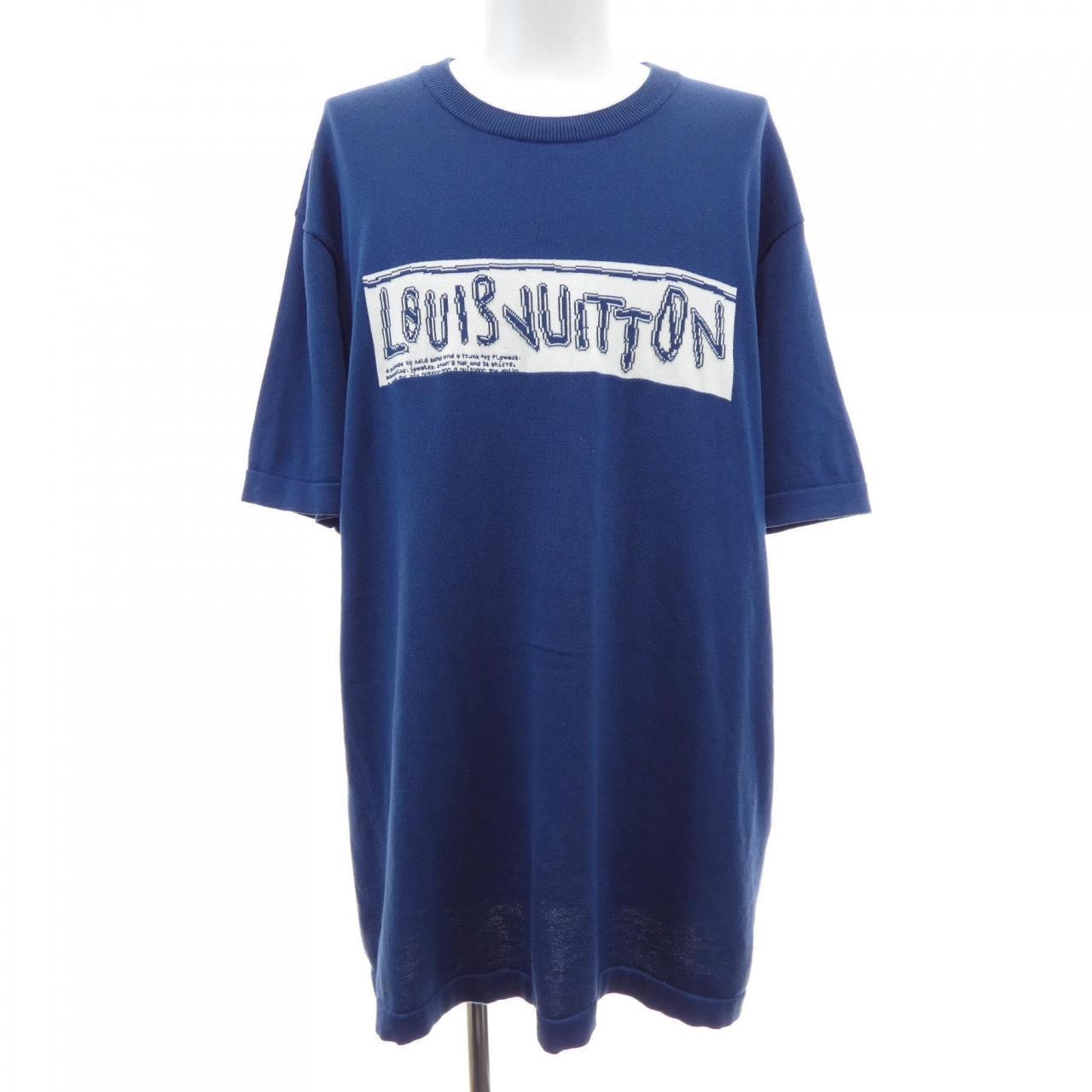 ルイヴィトン LOUIS VUITTON ショートスリーブコットンクルーネック HQN01WAUR Tシャツ