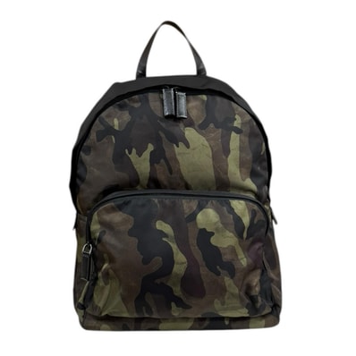 プラダ カモフラージュ柄 リュック・デイパック ナイロン 2VZ066 メンズ PRADA 中古