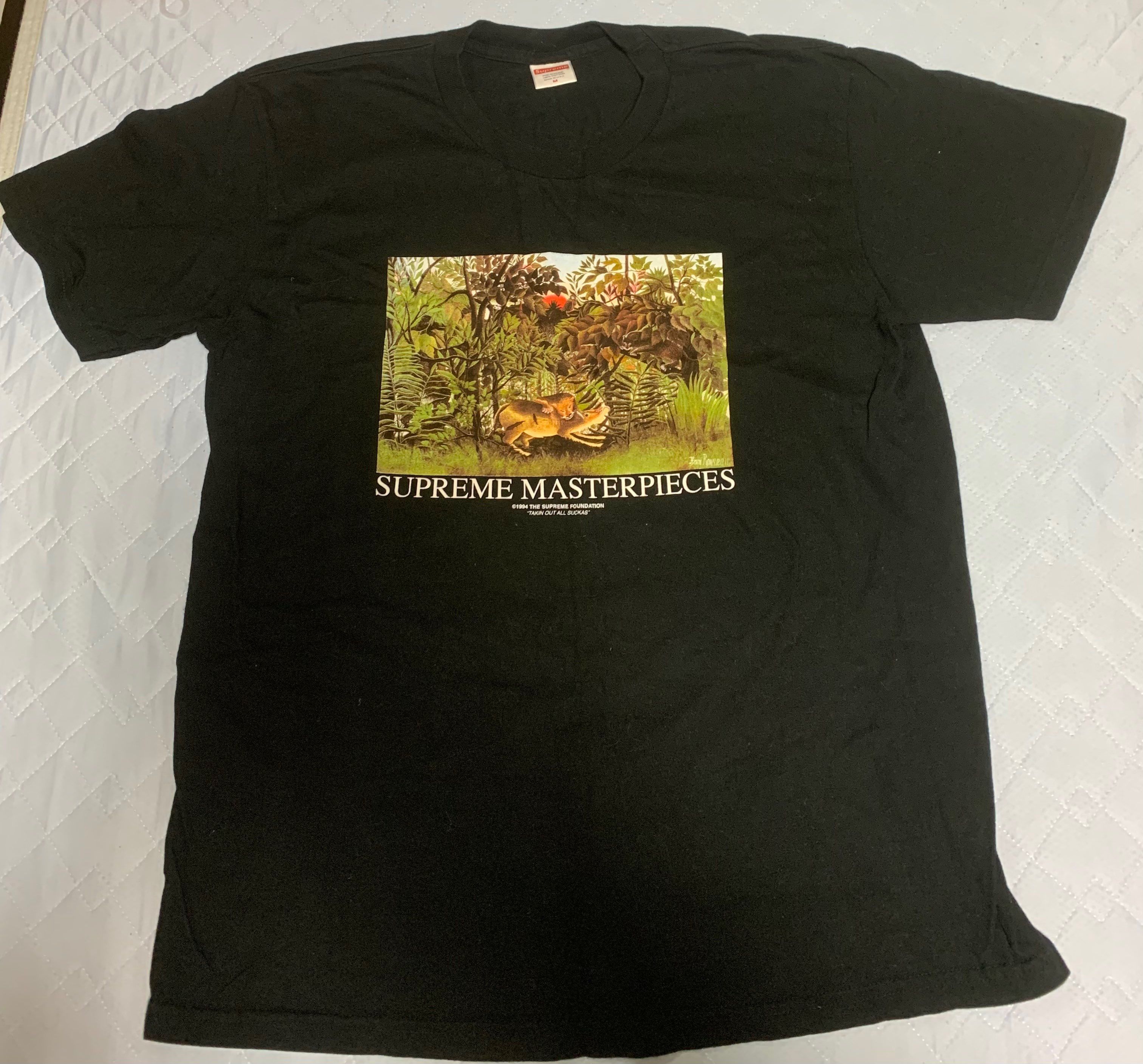 Supreme Masterpieces Tee "Black"