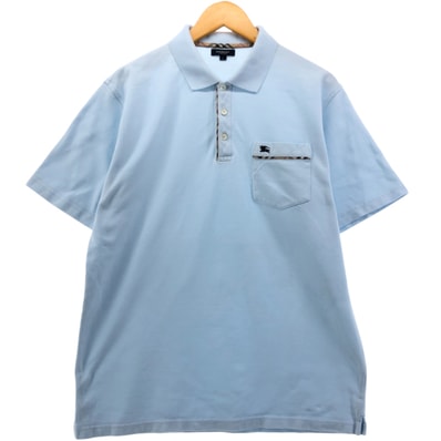 古着 バーバリー Burberry's BURBERRYS LONDON 半袖 ポロシャツ メンズL相当/eaa554636