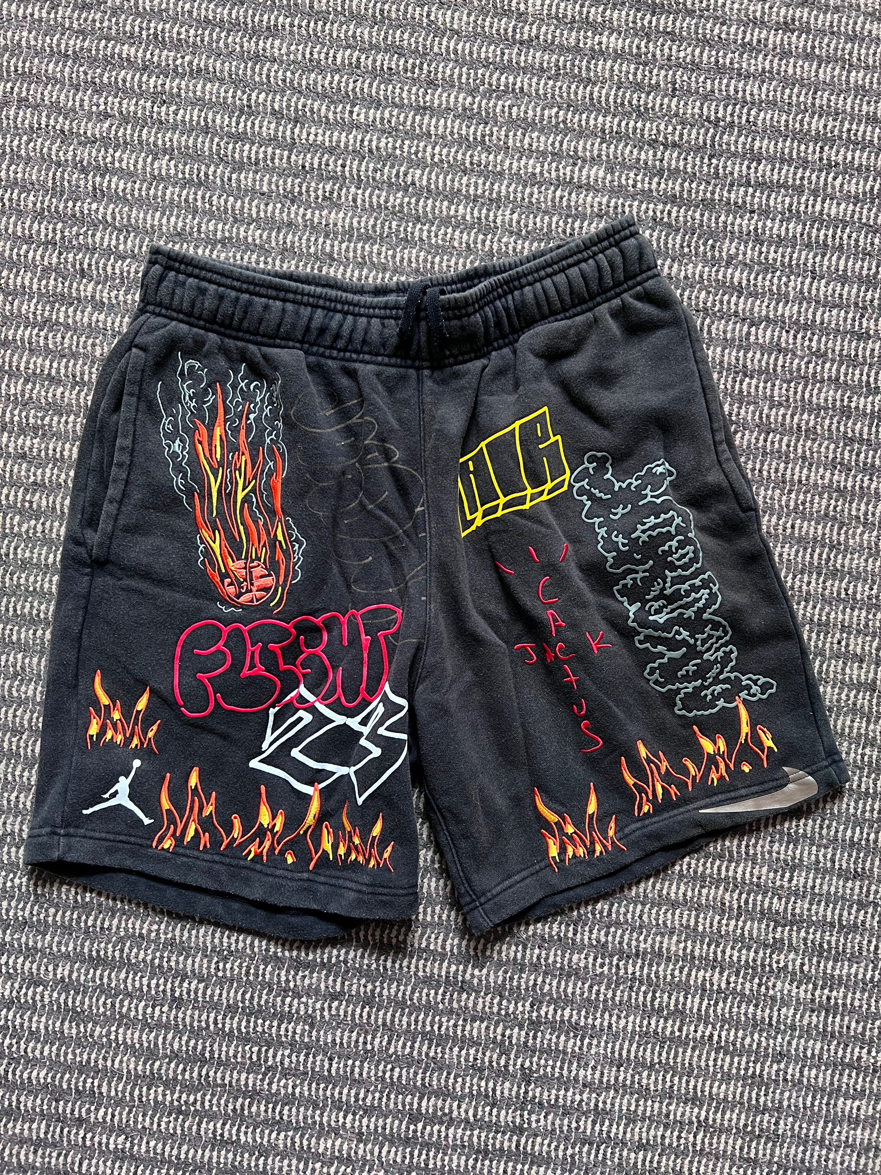 Air Jordan x Travis Scott Fleece Short "Black"