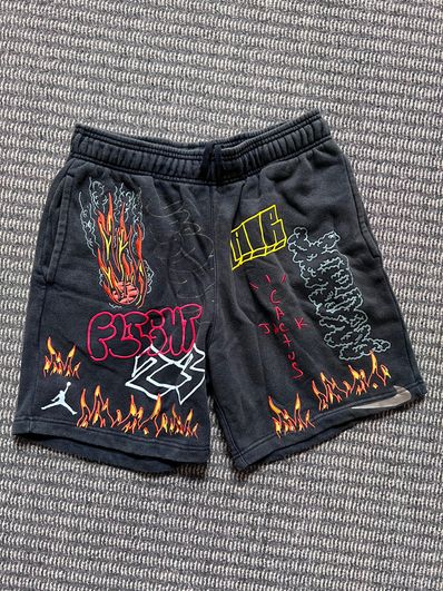 Air Jordan x Travis Scott Fleece Short "Black"